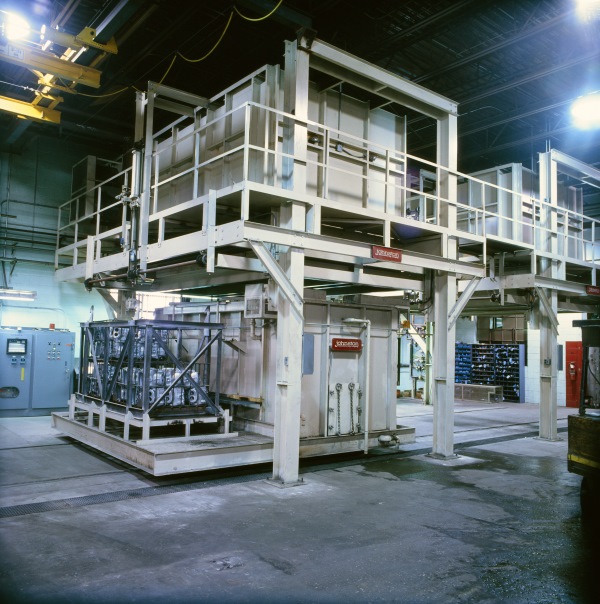 Heat Treating Oven inside a facility